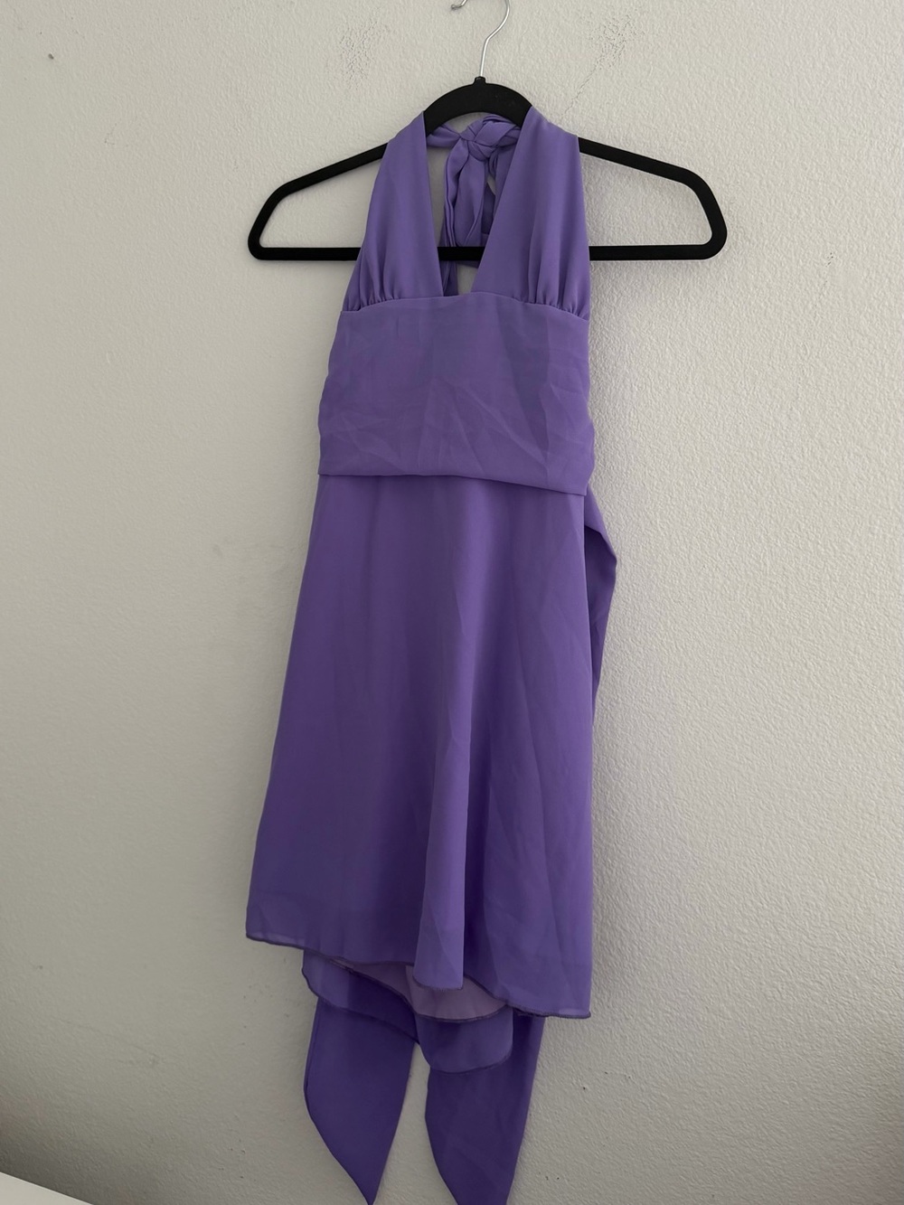 Lavender Halter Dress